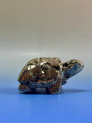 DRUZY PYRITE TURTLE (1) Heart The Crystal Avenues 
