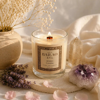 Duniya Grounding Ritual Candle – Bailao & Co. | Beeswax & Coconut Wax candle The Crystal Avenues 