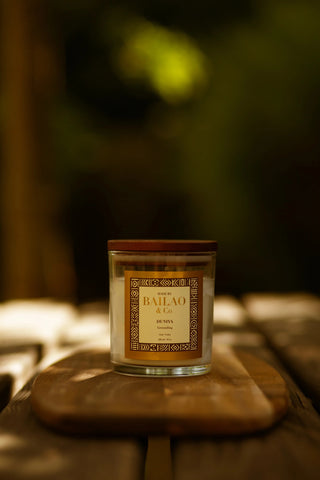 Duniya Grounding Ritual Candle – Bailao & Co. | Beeswax & Coconut Wax candle The Crystal Avenues 