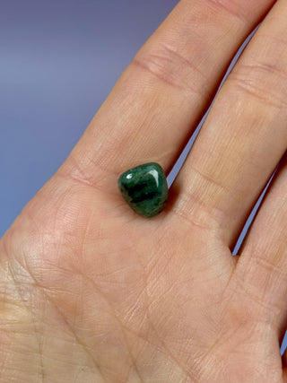 EMERALD (3) tumble stone The Crystal Avenues 