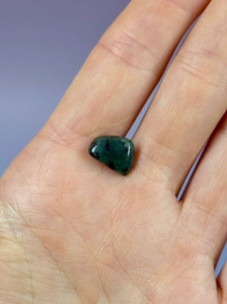 EMERALD (4) tumble stone The Crystal Avenues 