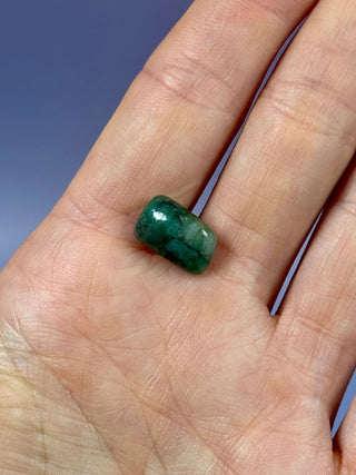 EMERALD (5) tumble stone The Crystal Avenues 