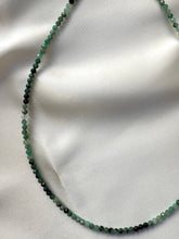 Indlæs billede til gallerivisning EMERALD FACET CHOKER NECKLACE - EXCLUSIVE Necklace The Crystal Avenues 
