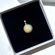 Load image into Gallery viewer, ETHIOPIAN OPAL SILVER PENDANT (4) The Crystal Avenues 
