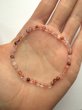 Load image into Gallery viewer, FIRE QUARTZ BRACELET (4MM) Bracelet The Crystal Avenues 
