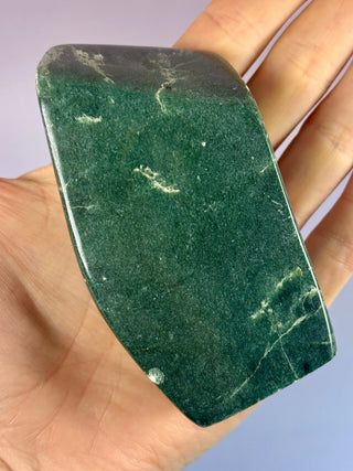 Forest Nephrite Jade – Polished Freeform (1) Freeform The Crystal Avenues 