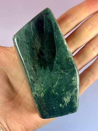 Forest Nephrite Jade – Polished Freeform (1) Freeform The Crystal Avenues 