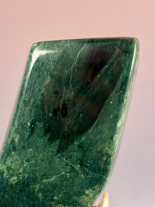 Forest Nephrite Jade – Polished Freeform (1) Freeform The Crystal Avenues 
