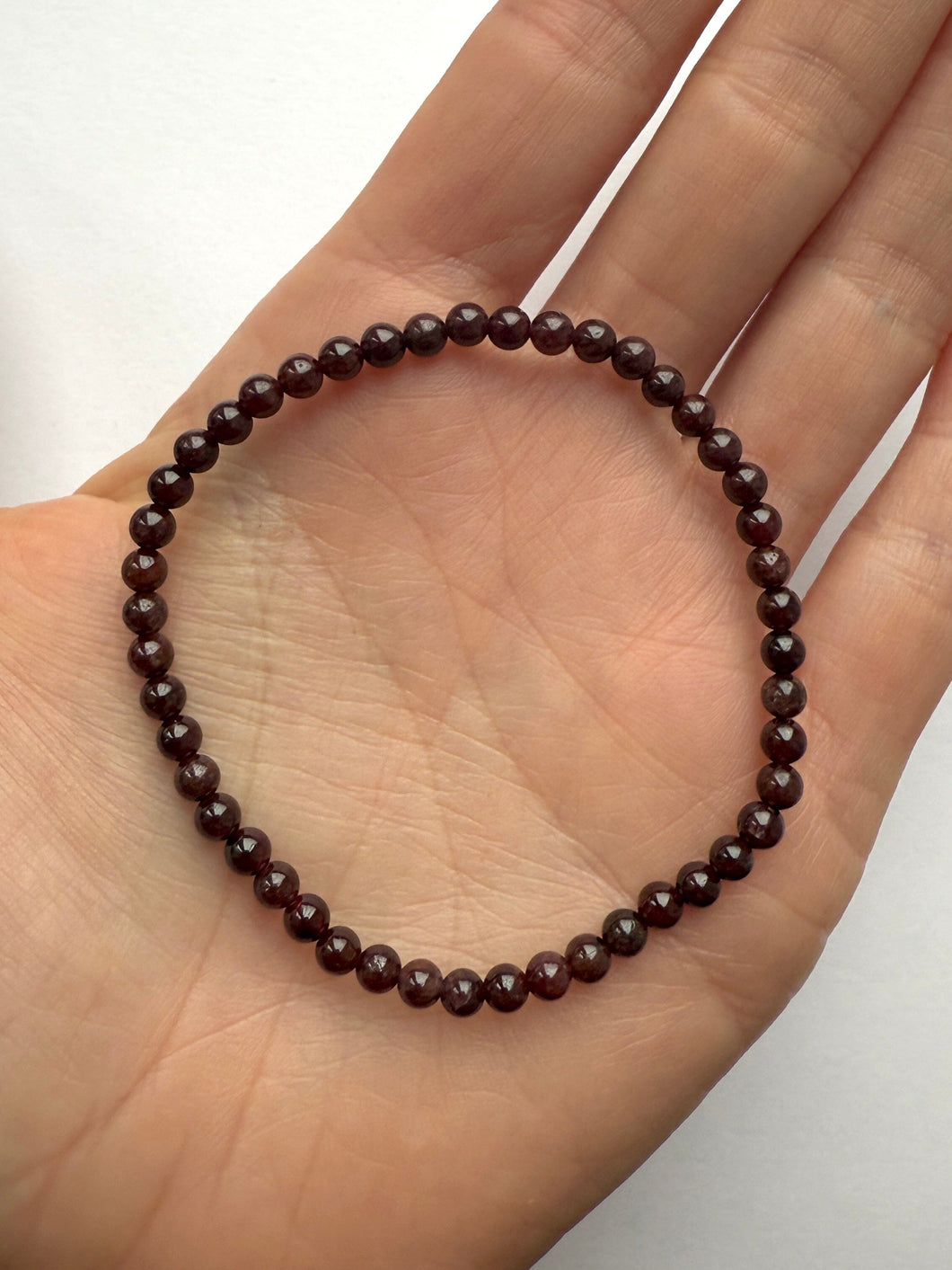 GARNET BRACELET (4MM) Bracelet The Crystal Avenues 