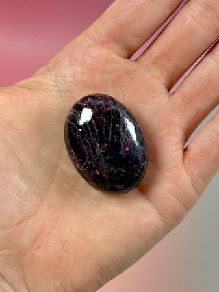 GARNET PALM STONE (9) Tumble Stone The Crystal Avenues 