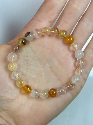 GOLDEN HEALER BRACELET (8MM) Bracelet The Crystal Avenues 