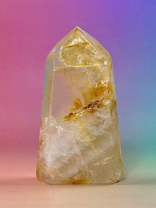 GOLDEN HEALER TOWER (2) tumble stone The Crystal Avenues 