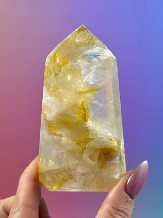 GOLDEN HEALER TOWER (2) tumble stone The Crystal Avenues 