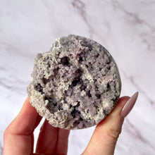 Load image into Gallery viewer, GRAPE AGATE SPHERE - HAND CARVED (3) The Crystal Avenues 
