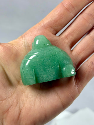 GREEN AVENTURINE BUDDHA (1) The Crystal Avenues 