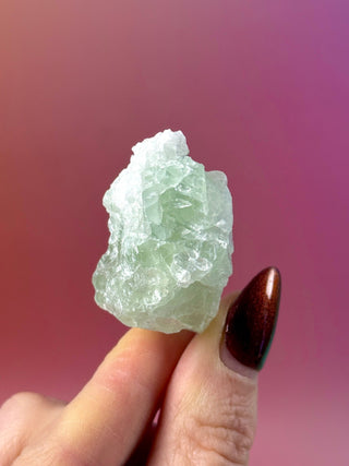 GREEN FLUORITE RAW (2) Raw Crystal The Crystal Avenues 