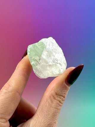 GREEN FLUORITE RAW (3) Raw Crystal The Crystal Avenues 