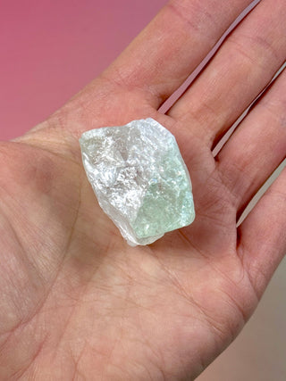 GREEN FLUORITE RAW (3) Raw Crystal The Crystal Avenues 