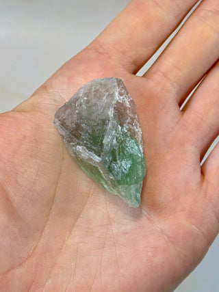 GREEN FLUORITE RAW (5) Raw Crystal The Crystal Avenues 