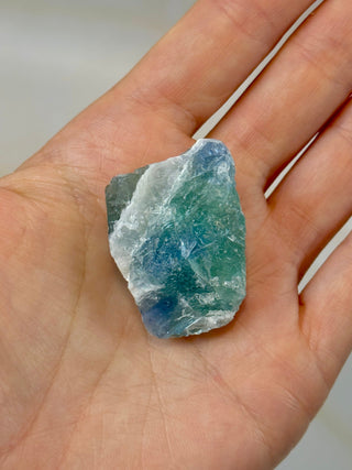 GREEN FLUORITE RAW (6) Raw Crystal The Crystal Avenues 