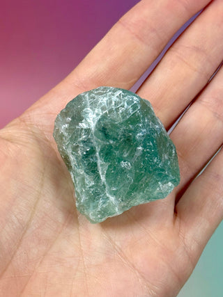 GREEN FLUORITE RAW (A) Raw Crystal The Crystal Avenues 