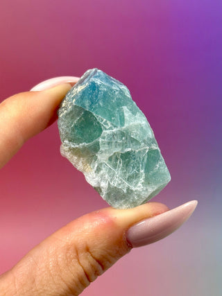 GREEN FLUORITE RAW (D) Raw Crystal The Crystal Avenues 