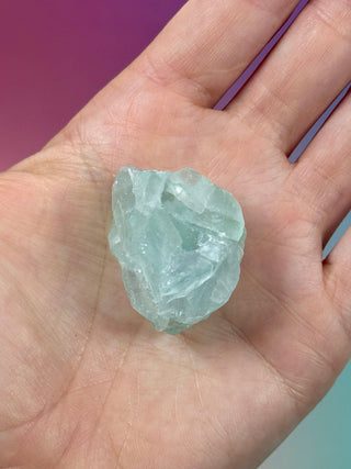 GREEN FLUORITE RAW (F) Raw Crystal The Crystal Avenues 