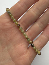 Load image into Gallery viewer, GREEN GARNET BRACELET (4MM) Bracelet The Crystal Avenues 
