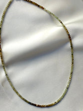 Indlæs billede til gallerivisning GREEN GARNET FACET CHOKER NECKLACE Necklace The Crystal Avenues 
