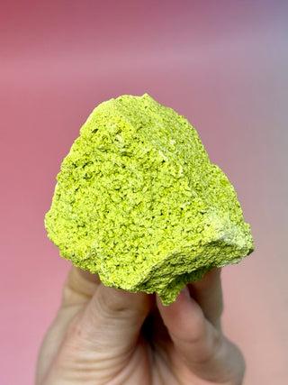GREEN NONTRONITE (10) Raw Crystal The Crystal Avenues 