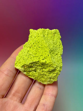 GREEN NONTRONITE (10) Raw Crystal The Crystal Avenues 
