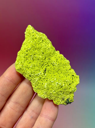 GREEN NONTRONITE (13) Raw Crystal The Crystal Avenues 