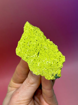 GREEN NONTRONITE (13) Raw Crystal The Crystal Avenues 