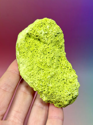 GREEN NONTRONITE (6) Raw Crystal The Crystal Avenues 