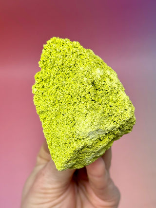 GREEN NONTRONITE (7) Raw Crystal The Crystal Avenues 