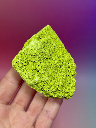 GREEN NONTRONITE (7) Raw Crystal The Crystal Avenues 