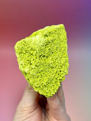 GREEN NONTRONITE (7) Raw Crystal The Crystal Avenues 
