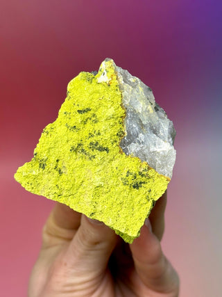 GREEN NONTRONITE ON QUARTZ (8) Raw Crystal The Crystal Avenues 