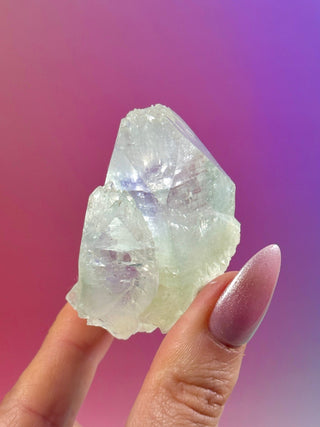 GREEN STARSEER APOPHYLLITE CLUSTER (7) Cluster The Crystal Avenues 