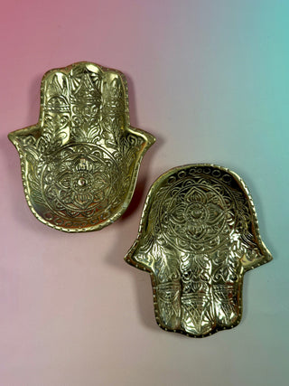 HAND OF FATIMA INCENSE BURNER TRAY The Crystal Avenues 