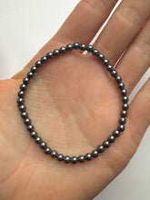 Load image into Gallery viewer, HEMATITE BRACELET (4MM) Bracelet The Crystal Avenues 
