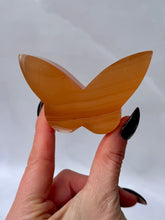 Load image into Gallery viewer, HONEY CALCITE BUTTERFLY (4) The Crystal Avenues 
