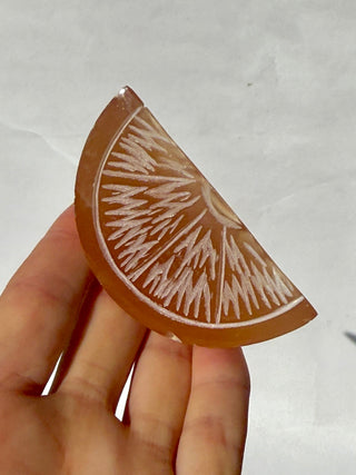 HONEY CALCITE FRUIT (1) Palmstone The Crystal Avenues 