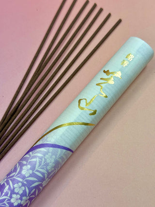 JAPANESE INCENSE STICKS - MEIKOH SHIBAYAMA (Sandalwood + Herbs) The Crystal Avenues 