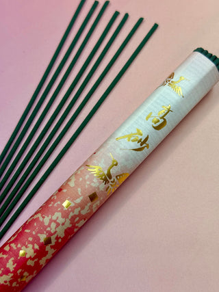 JAPANESE INCENSE STICKS - TAKASAGO HANA (Light Sandalwood) The Crystal Avenues 