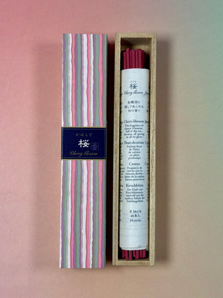 KAYURAGI Incense Sticks - Cherry Blossom incense The Crystal Avenues 