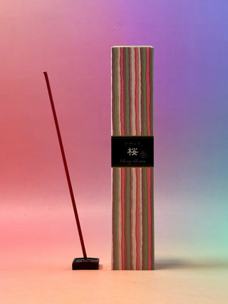 KAYURAGI Incense Sticks - Cherry Blossom incense The Crystal Avenues 