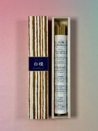 KAYURAGI Incense Sticks - Sandalwood incense The Crystal Avenues 
