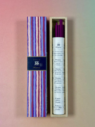KAYURAGI Incense Sticks - Wisteria incense The Crystal Avenues 