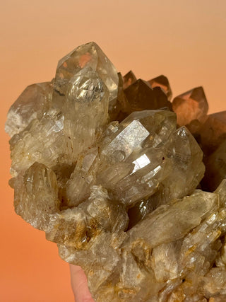 KUNDALINI CITRINE - A QUALITY (A) Cluster The Crystal Avenues 